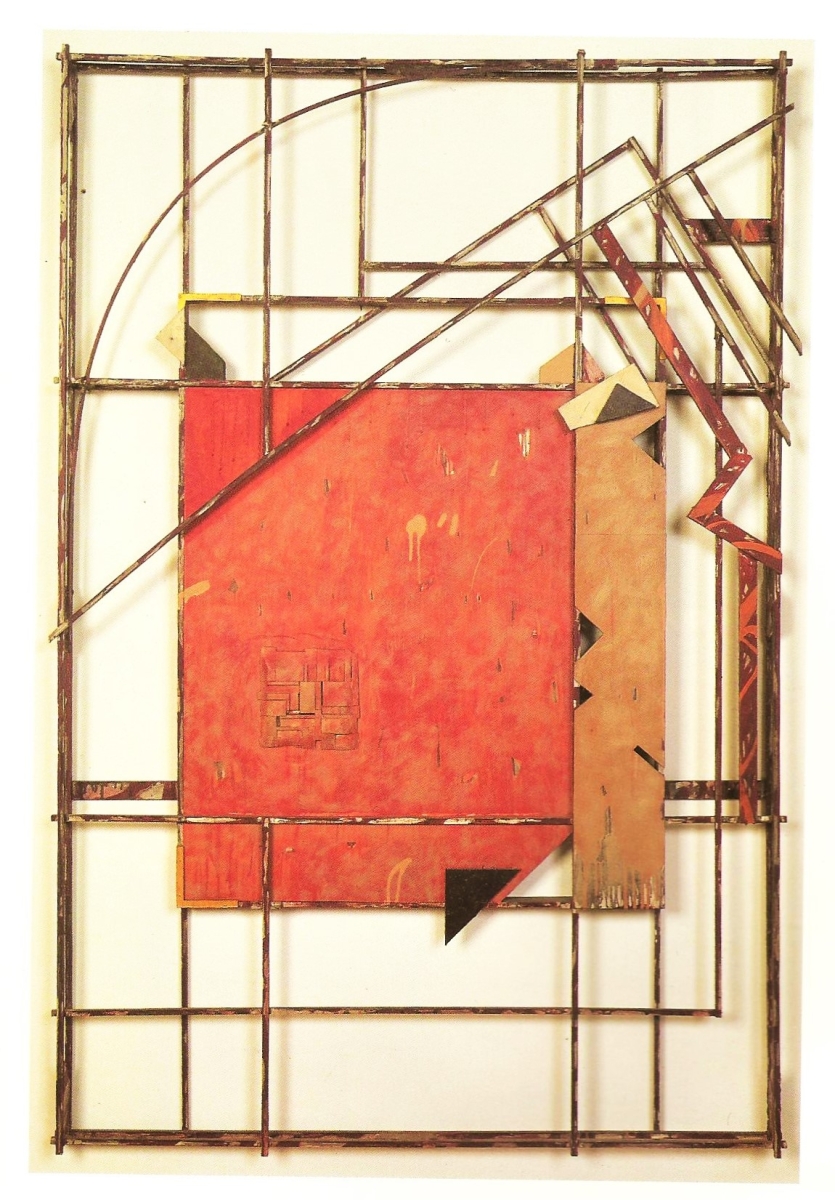 Macao, 1987, Bois peint, 180x100cm