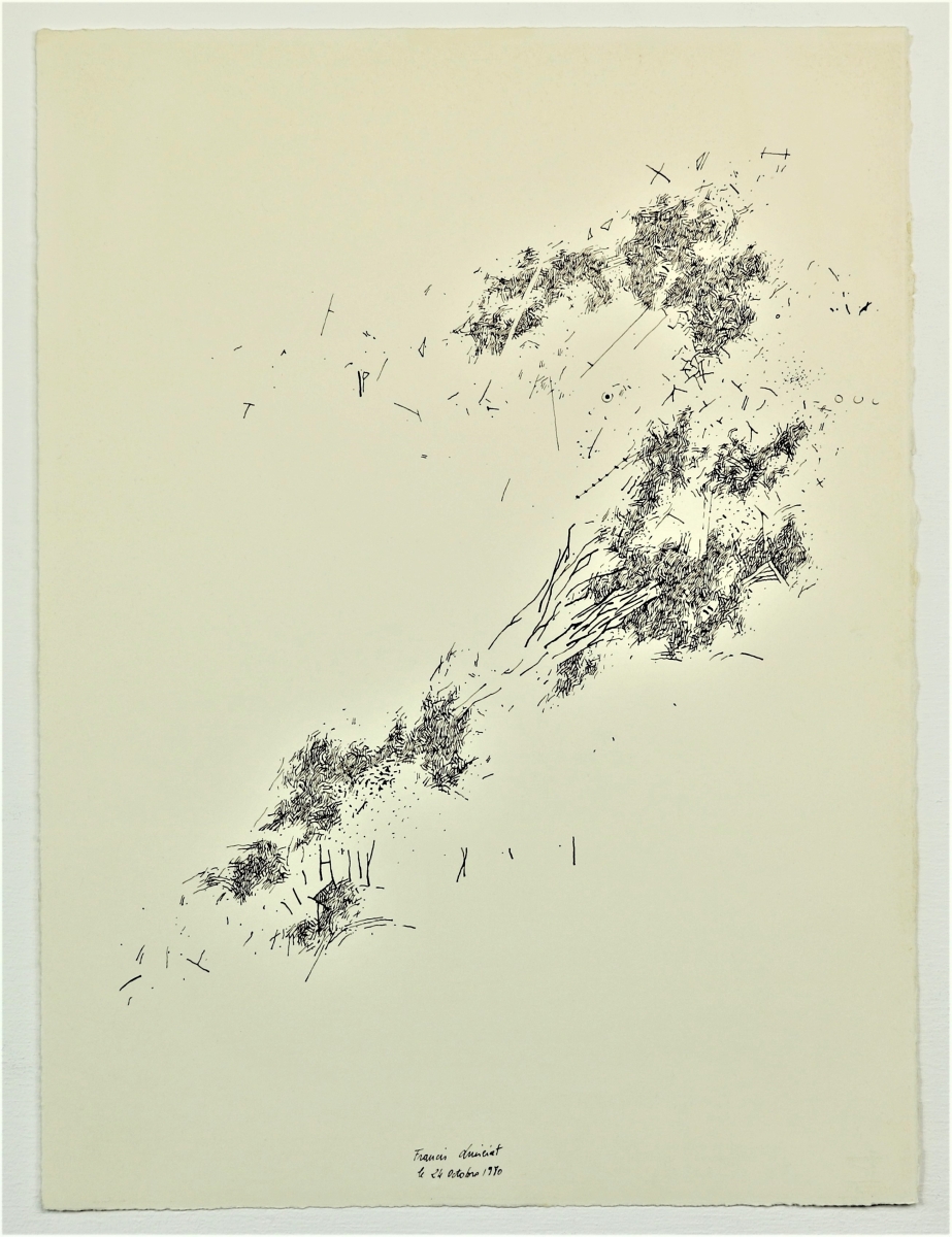Sans titre, 1980, Encre sur papier, 38x28cm